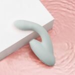 Безконтактний вібратор з подвійною стимуляцією та підігрівом Sweet Em, сірий
