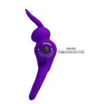 Ерекційне кільце PRETTY LOVE Penis Ring подвійним кільцем, фіолет