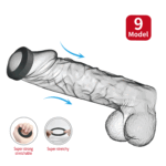 Ерекційне кільце Crazy Bull Model 9 Brodan, чорне, 5.5 х 1 см