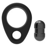 Ерекційне кільце Dreamtoys RAMROD з обтяжувачем, чорне