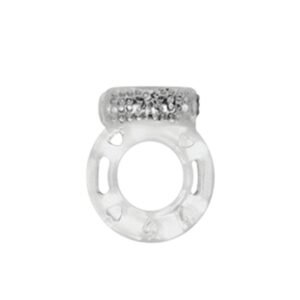 Кільце ерекційне Medica-Group Vibration Ring з вібрацією, прозорий