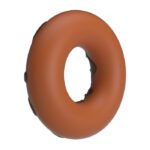 Ерекційне кільце Pretty Love Choco у формі пончика з кремом, коричневе, 4,6 × 2 см