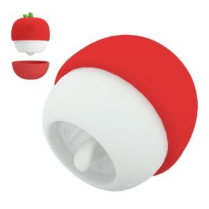 Кліторальний стимулятор Pretty Love APPLE Secret, червоний