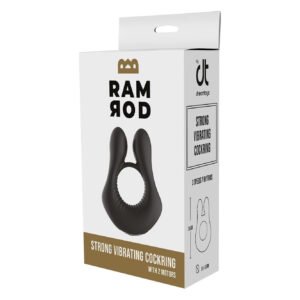 Кільце ерекційне для пеніса з вібрацією Dream Toys чорне