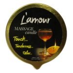 Масажна свічка L'amour Aperol золота, 70 мл