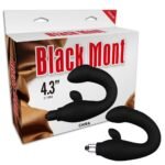 Масажер простати Chisa Black Mont P-Spot Perineum Massager, 14 х 3,5 см