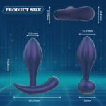 Масажер простати Every Night Toys Miah з дистанційним керуванням, синій, 10 режимів вібрації