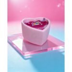 Масажна свічка з ароматом жуйки Candy Bubble Gum у формі серця, 70 мл