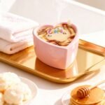 Масажна свічка з ароматом панкейка Candy Pancake у формі серця, 70 мл