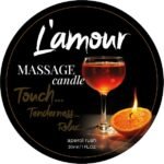 Массажная свеча L'amour Aperol Rush с ароматом коктейля Апероль, 30 мл