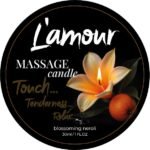 Масажна свічка L'amour Blossoming Neroli з ароматом апельсина, 30 мл