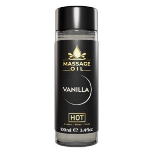 Масажна олія HOT Massage Oil Vanilla з ароматом ванілі, 100 мл