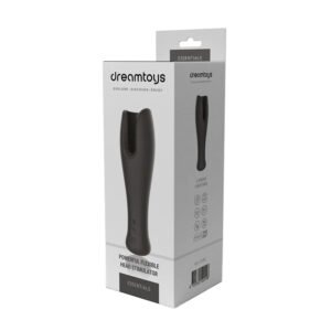 Мастурбатор для голівки Dream Toys Essentials, чорний, 19,5 см