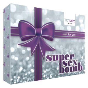 Набір БДСМ секс іграшок Toy Joy Super Sex Bomb, 9 предметів, фіолетовий