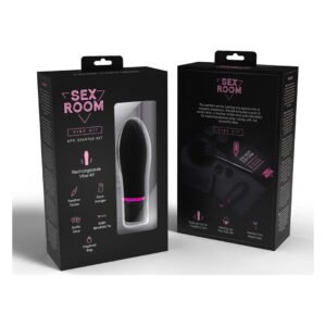 Набір девайсів для ігор Dream Toys Sex Room Vibe Kit, 6 предметів, чорний/рожевий