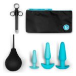Набір для анального сексу B-Vibe Anal Training 7 предметів, синій