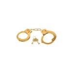 Наручники з ключиком та запобіжним важелем Pipedream Fetish Fantasy Gold золотистого кольору