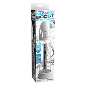 Помпа вакумна Pipedream Pump Worx Max Boost Pro Flow біла, 30.6 см