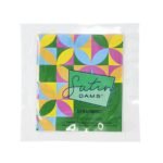 Серветка для орального сексу Spearmint Satin One Latex Dams зі смаком м'яти, 1 шт.