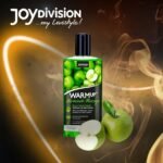 Їстівна масажна олія з розігріваючим ефектом WARMup Green Apple 150 мл