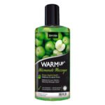 Їстівна масажна олія з розігріваючим ефектом WARMup Green Apple 150 мл
