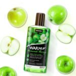 Їстівна масажна олія з розігріваючим ефектом WARMup Green Apple 150 мл