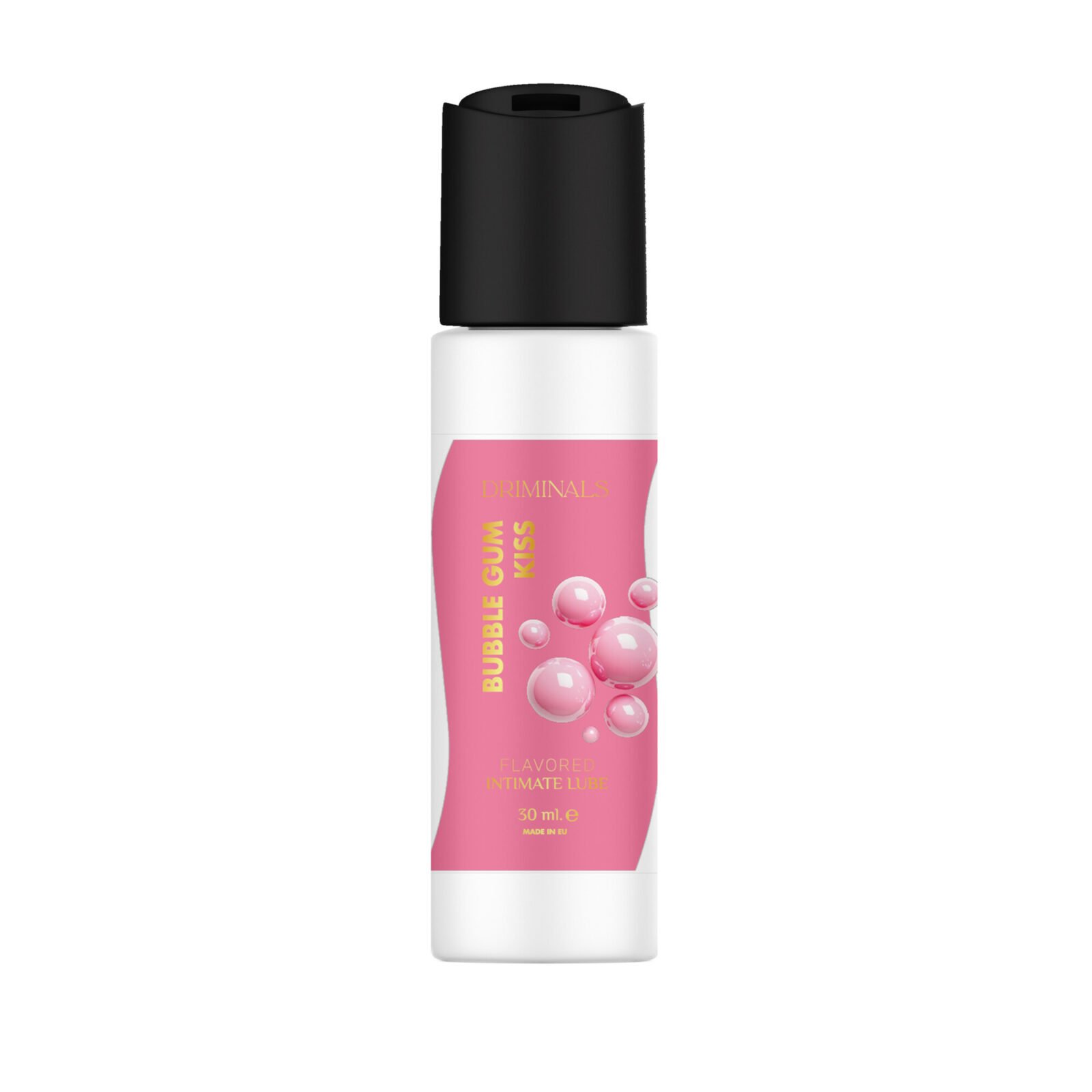 Їстівний лубрикант Driminals Kiss Bubble Gum зі смаком жуйки, 30 мл Їстівний лубрикант Driminals Kiss Bubble Gum зі смаком жуйки, 30 мл