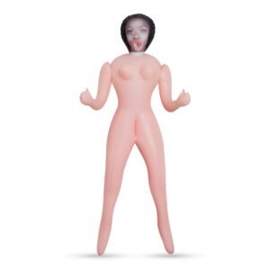 Секс-лялька з 3 отворами Crushious LUCIA The Inflatable Nurse, бежева, 155 см
