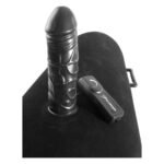 Надувний валик-пуф Pipedream Fetish Fantasy Series Inflatable Luv з реалістичним вібратором, чорний