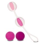 Кулі вагінальні Gvibe Geisha Balls 2 для тренування інтимних м'язів, рожеві