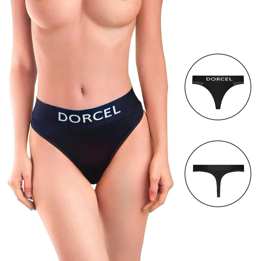 Трусики з кишенею для вібратора Dorcel PANTY LOVER XXL Трусики з кишенею для вібратора Dorcel PANTY LOVER XXL