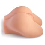 Мастурбатор-півторс з вібрацією Real Body Real Kelly, вагіна та анус, 24х17,5 см