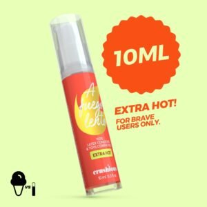 Зігріваючий лубрикант Crushious Extra Hot, 10 мл