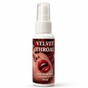 Спрей для глибокого мінета WOW Velvet Deep Throat, полуниця, 50 мл