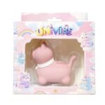 Стимулятор клітора з пульсацією UNIVIBE Котик, 5 режимів, рожевий