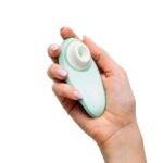 Вакуумний кліторальний стимулятор Womanizer Liberty 2 Sage, 8 режимів, магнітна кришечка