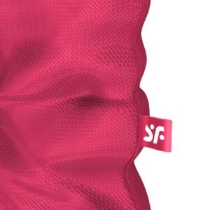 Мішечок для секс-іграшок Satisfyer Treasure Bag L, рожевий, на шнурку