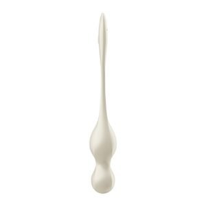 Вагінальні смарт-кульки з вібрацією Satisfyer Love Birds 1 Connect App White, 78 г