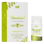 Рідкий вібратор Intt Vibration Caipirinha  (15 мл), густий гель, дуже смачний, діє до 30 хвилин