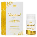 Рідкий вібратор Intt Vibration Honey (15 мл), густий гель, дуже смачний, діє до 30 хвилин