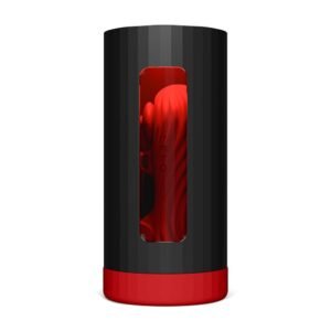 Смарт-мастурбатор LELO F1S V3 XL Red, збільшений, 2 мотори, 8 режимів, стимуляція звуковими хвилями
