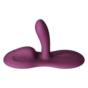Sit-on-top смарт-вібратор Zalo – Flora Smart Vibrating Pad Velvet Purple, 9 моторів