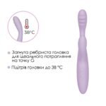 Тонкий кролик-вібратор Svakom Cici+ 2 Lilac, керування зі смартфона, підігрів до 38 °C