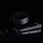 Регульована шльопалка LOCKINK Adjustable Slapper for Impact Play, чорна, натуральна шкіра