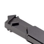 Регульована шльопалка LOCKINK Adjustable Slapper for Impact Play, чорна, натуральна шкіра