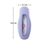 Накладний вібратор Fun Factory LAYA III soft violet, ефект постукування пальцем