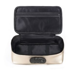 Кейс для іграшок Dorcel DISCREET BOX LUXURY GOLD, кодовий замок, 27×16×7,62 см