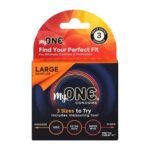 Набір великих латексних презервативів My ONE Large Sampler різного розміру