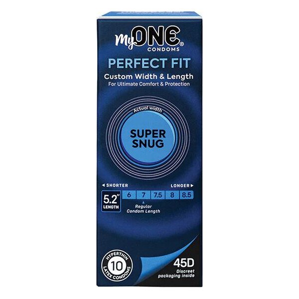 Презервативи MyONE Super Snug Розмір 45Д, 10 шт Презервативи MyONE Super Snug Розмір 45Д, 10 шт
