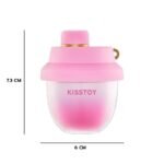 Вакуумний стимулятор-брелок KISSTOY Kiss Pods, 5 рівнів інтенсивності + Turbo-режим, 2 насадки